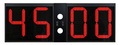 Outdoor Timer display (minutes + seconds)
